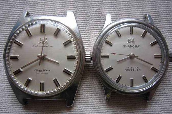 70年代的旧老上海手表展示
