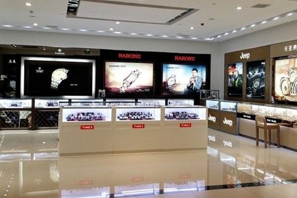 二手手表回收实体店专柜展示